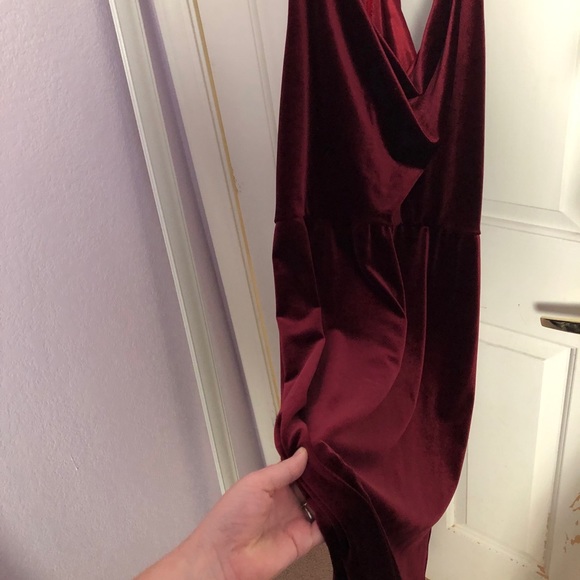 Jenny Yoo Berry Sullivan dress size:12 (velvet) - Picture 3 of 11